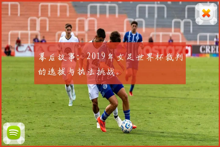 幕后故事：2019年女足世界杯裁判的选拔与执法挑战。