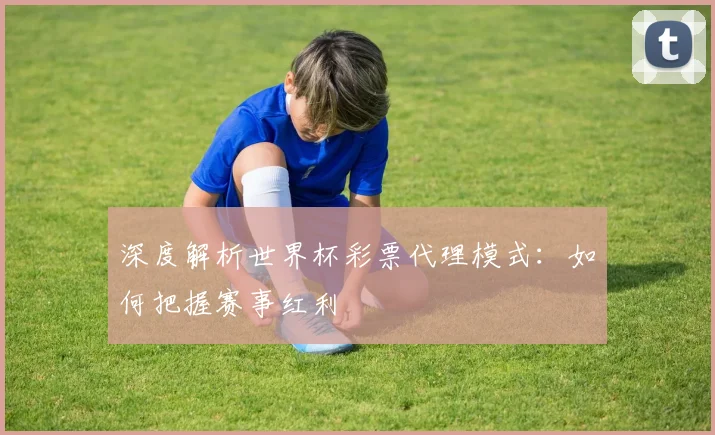 深度解析世界杯彩票代理模式:如何把握赛事红利